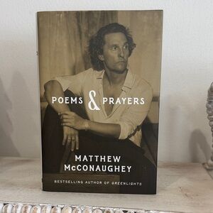 Poems & Prayers Book by Matthew McConaughey
